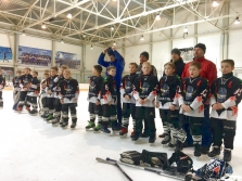 Фото с международного турнира по хоккею с шайбой среди младших юношей 2009-2010  посвященного Дню космонавтики " Кубок Ю.Гагарина"